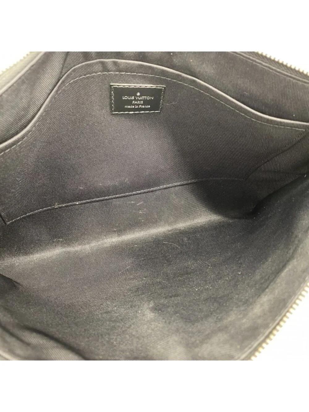 Louis Vuitton Clutch Monogram Eclipse Pochette Discovery Black